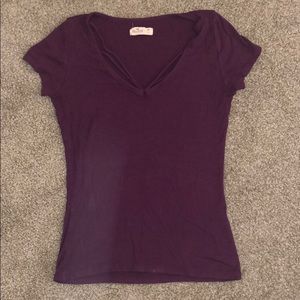 Hollister Top with Criss Cross Detail